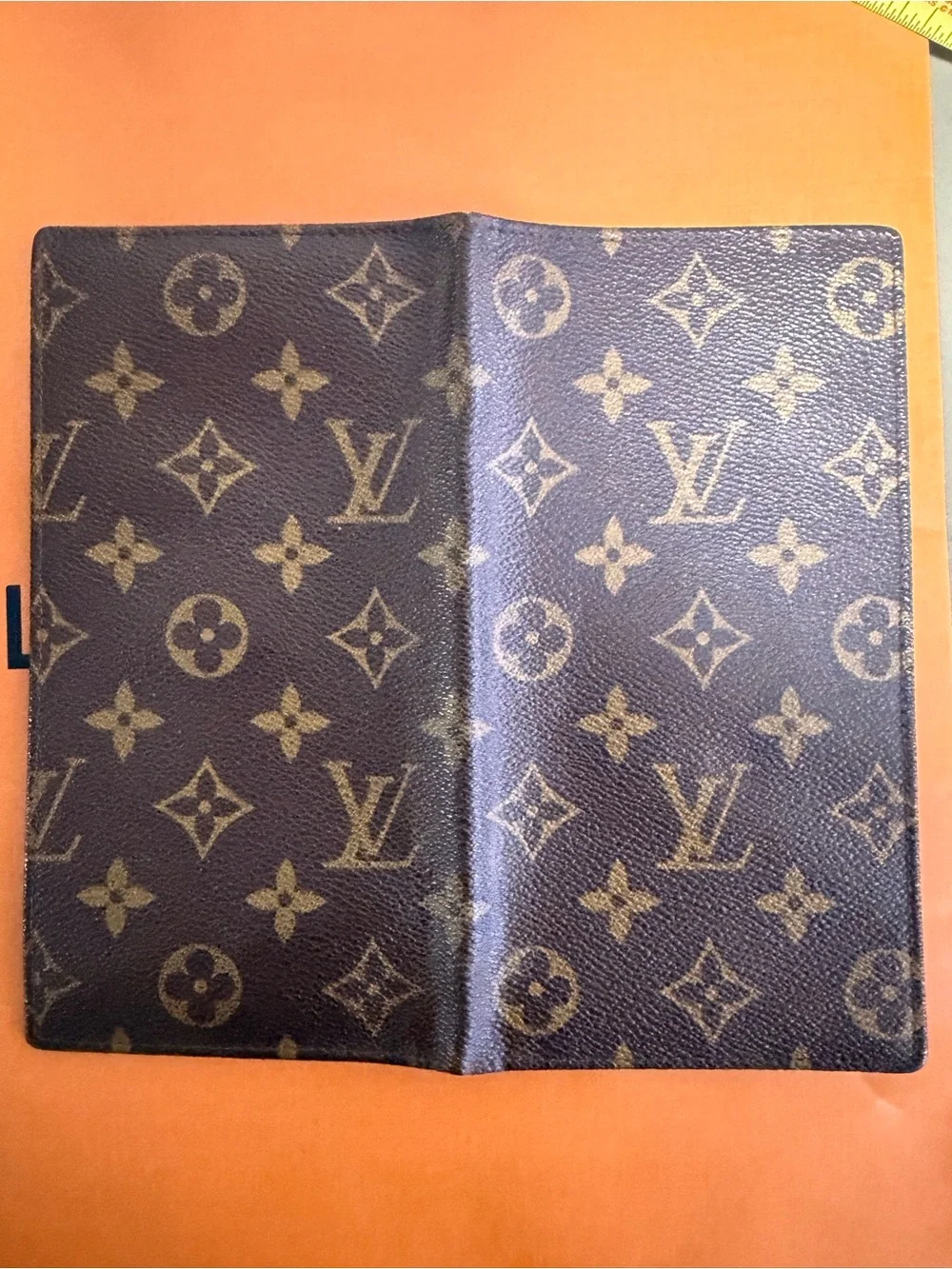 Authentic Vintage Vuitton Monogram Canvas Long Wallet•April 1984